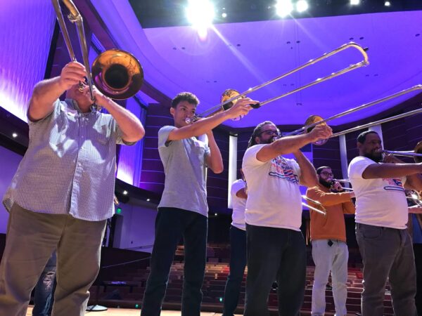 A photo from the Trombonists 2018 workshop