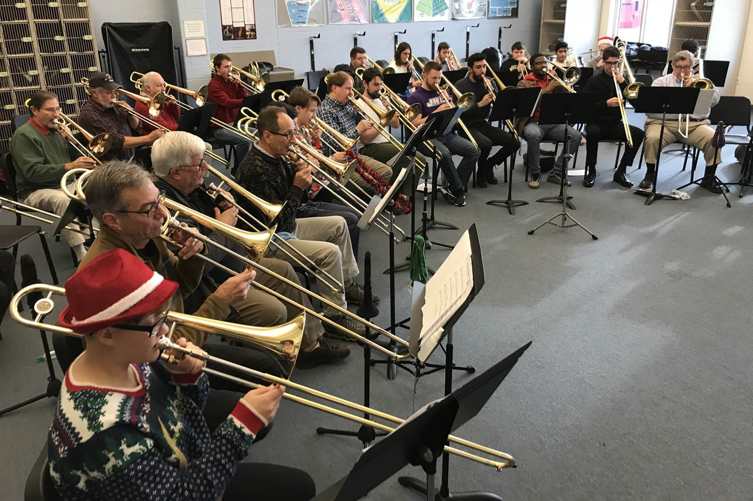 Trombone Christmas, Harrisosnburg, VA 2019