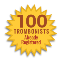 100 trombonists already registered
