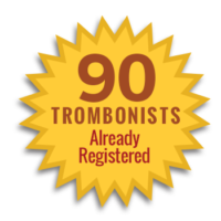 90 Trombonists already registered