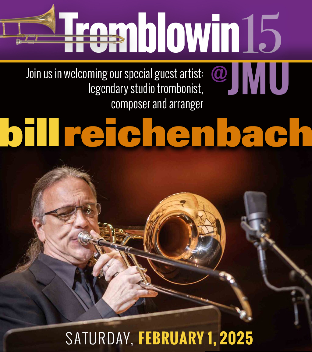 Tromblowin Grand Concerts featuring studio bass trombonist, Bill Reichenbach