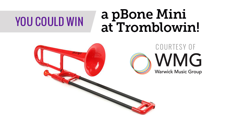 You could win a pBone Mini at Tromblowin